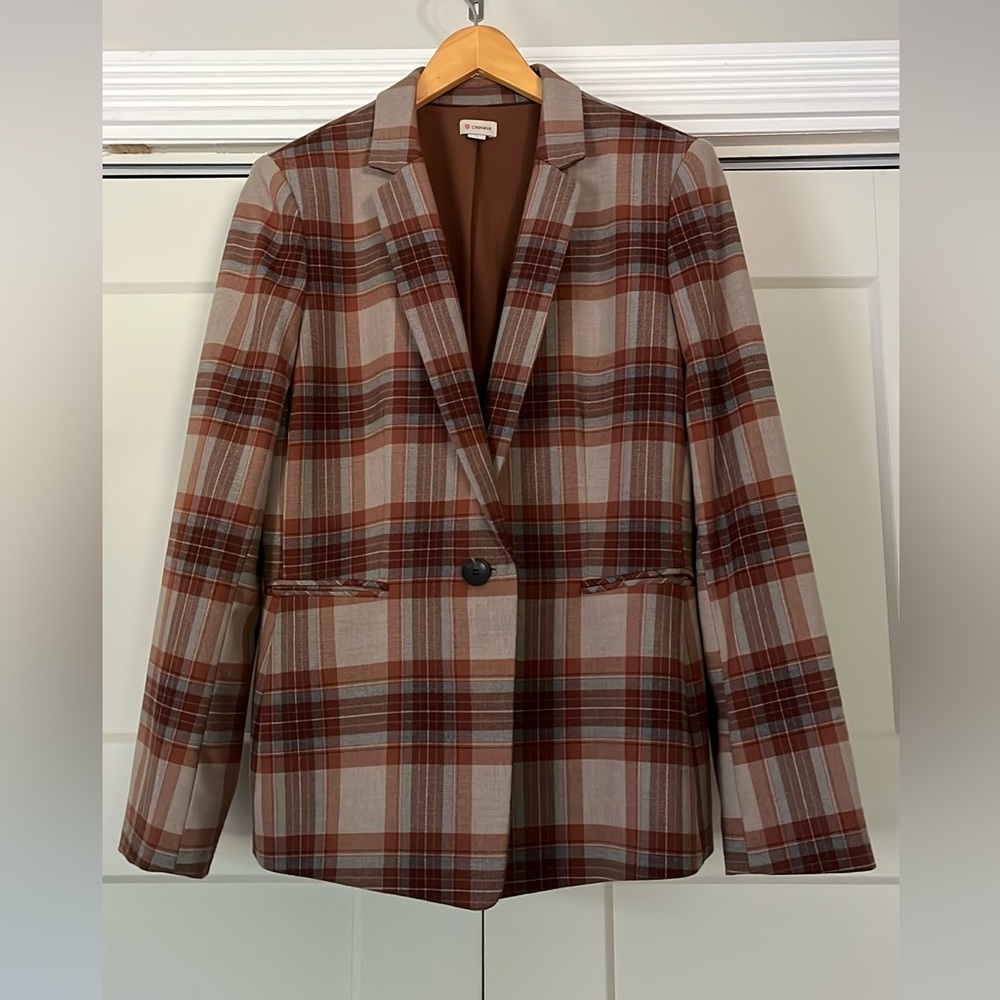 Cremieux plaid blazer